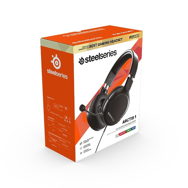 Наушники с микрофоном SteelSeries Arctis 1 артикул 233405Si-1 фото 7