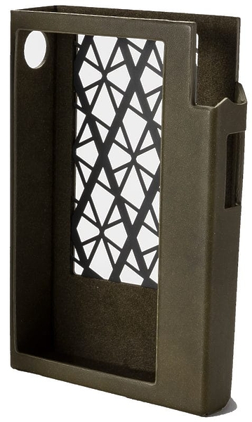 Кожаный чехол Astell&Kern KANN CUBE Leather Case Olive Green артикул 236489Si-1