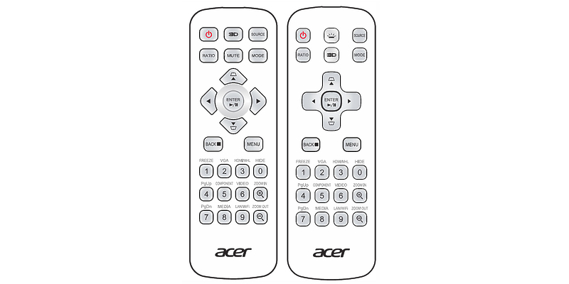 Проектор Acer P1350WB артикул 182022Si-1 фото 3