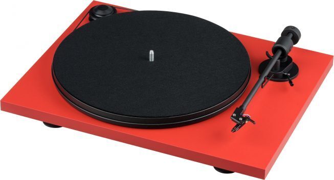Проигрыватель винила Pro-Ject Primary E (OM NN), red артикул 187062Si-1