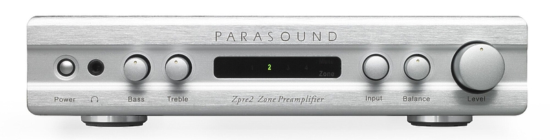 Стерео предусилитель Parasound Zpre v2 silver артикул 132681Si-1