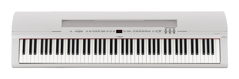 Клавишный инструмент Yamaha P-255WH артикул 136547Si-1 фото 5