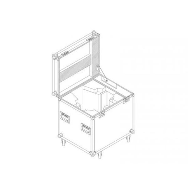 Туровый кейс Silver Star Flight case for SS661/663 PLUTO 600 SPOT/WASH P20216 артикул 297709Si-1