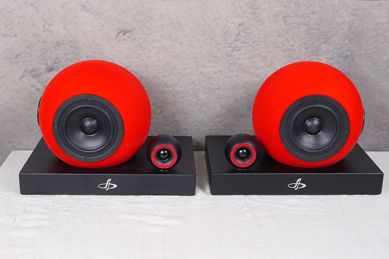 Полочная акустика Deluxe Acoustics Sound Bubbles DAB-250 Red артикул 144879Si-1