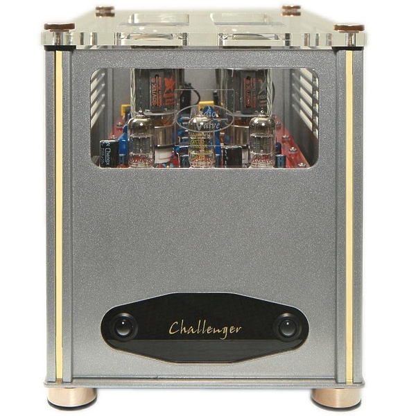 Ламповый усилитель AUDIO VALVE Challenger 180 silver/chrome артикул 157863Si-1