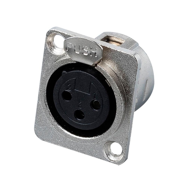 Терминал XLR Bespeco XLR3FP артикул 300029Si-1