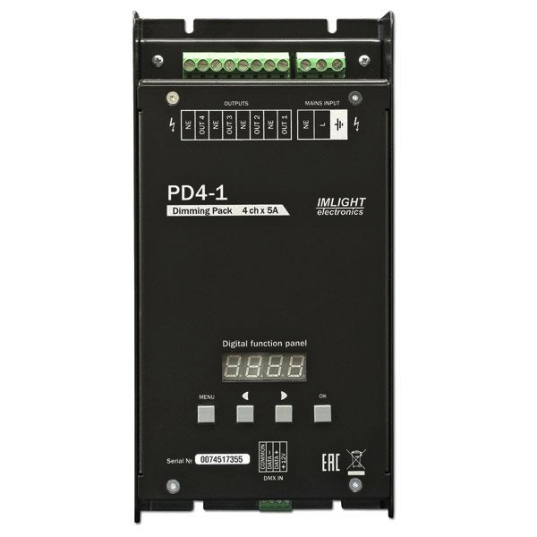 Блок диммерный цифровой Imlight PD 4-1 (V) артикул 218072Si-1