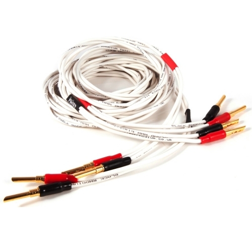 Акустический кабель Black Rhodium Twist 2.5m banan white артикул 112400Si-1 в интернет-магазине «HiFiRussia»