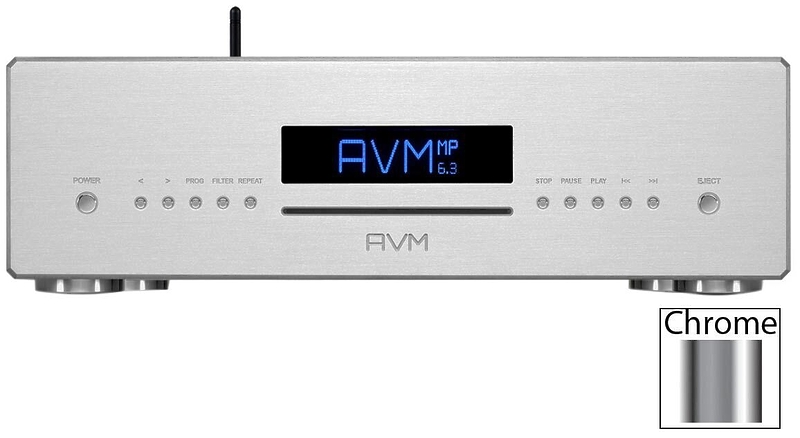 Медиа-проигрыватель AVM MP 6.3 Cellini Chrome артикул 252945Si-1 в интернет-магазине «HiFiRussia»