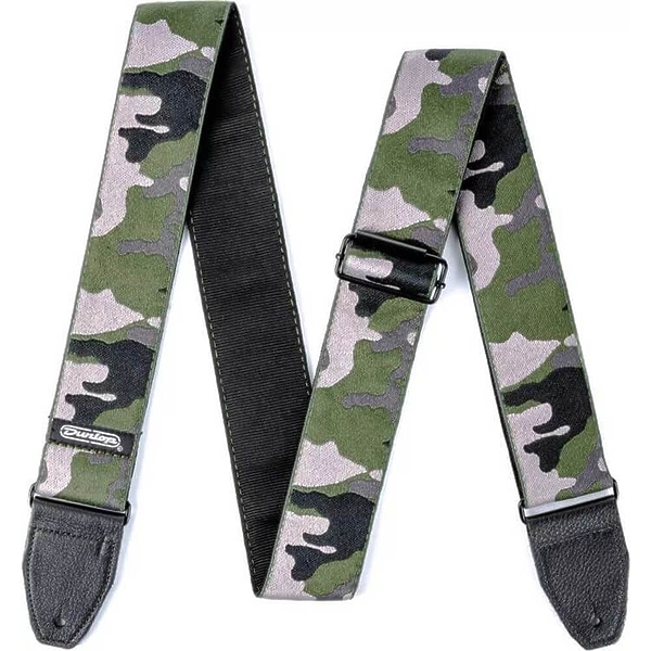 Ремень для гитары Dunlop D6716 Jacquard Ranger Green артикул 279675Si-1