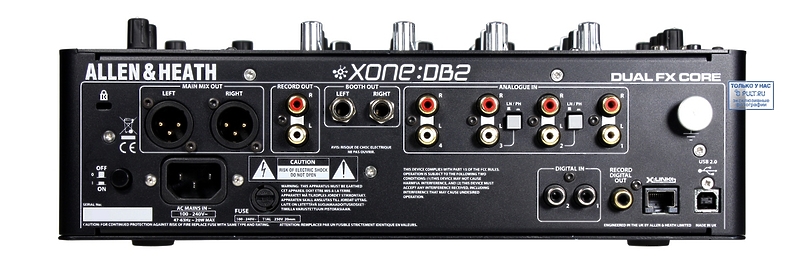 Микшер Allen&Heath XONE:DB2 артикул 071165Si-1 фото 4