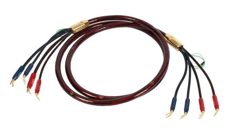 Акустический кабель Van Den Hul The Nova 2.5m BERRI bi-amping (4-4) red артикул 187319Si-1