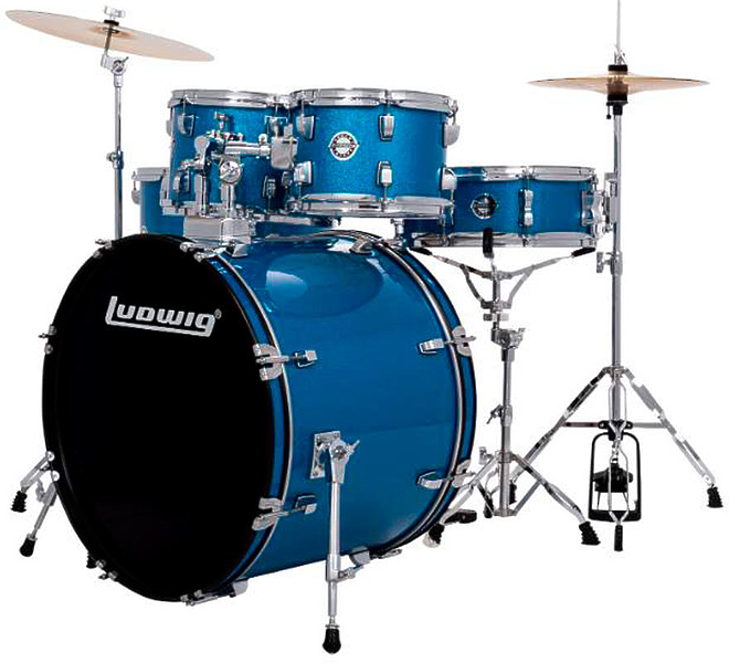 Ударная установка Ludwig LC19519 Accent Drive артикул 277263Si-1 фото 4