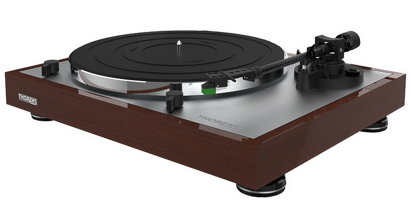 Проигрыватель винила Thorens TD 402 DD (TP72, AT VM95E) highgloss walnut артикул 205875Si-1 фото 6