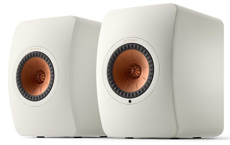 Полочная акустика KEF LS50 Wireless II Mineral White артикул 233185Si-1