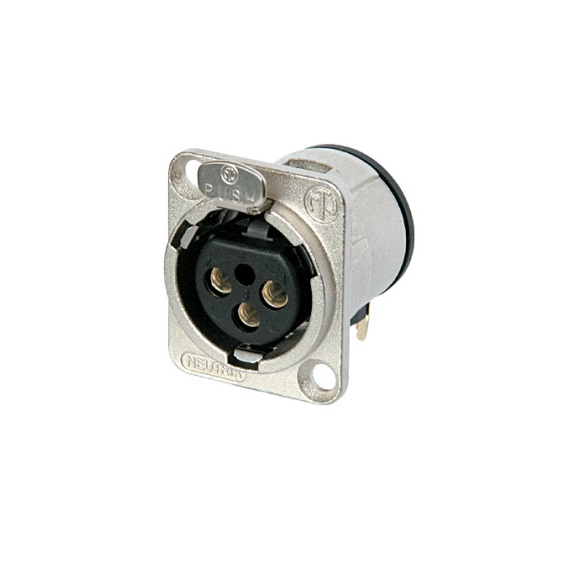 Разъем Neutrik NC3FD-H артикул 283570Si-1