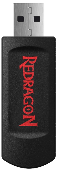Беспроводная игровая гарнитура Redragon NOMEN черно-красная артикул 324007Si-1 фото 15