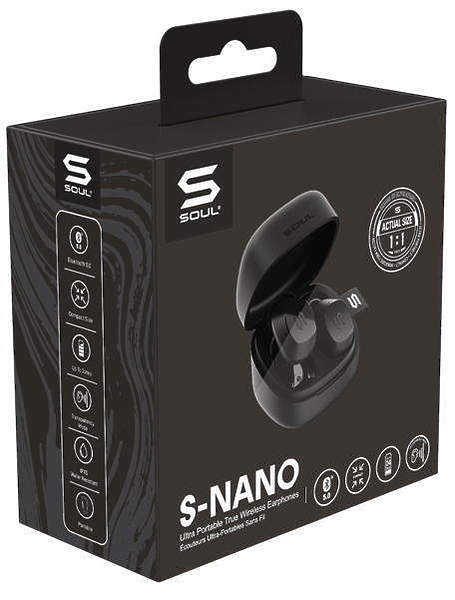 Наушники Soul S-NANO Black артикул 242878Si-1 фото 7