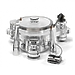 Виниловый проигрыватель Transrotor TOURBILLON FMD с тонармом Transrotor TRA9 Black, MC головкой Transrotor Figaro, Блоком питания Konstant FMD и хромированным прижимным диском