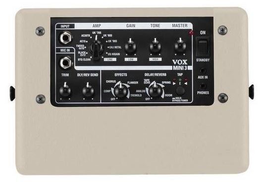 Комбо усилитель Vox MINI3-G2 Ivory артикул 131472Si-1 фото 3