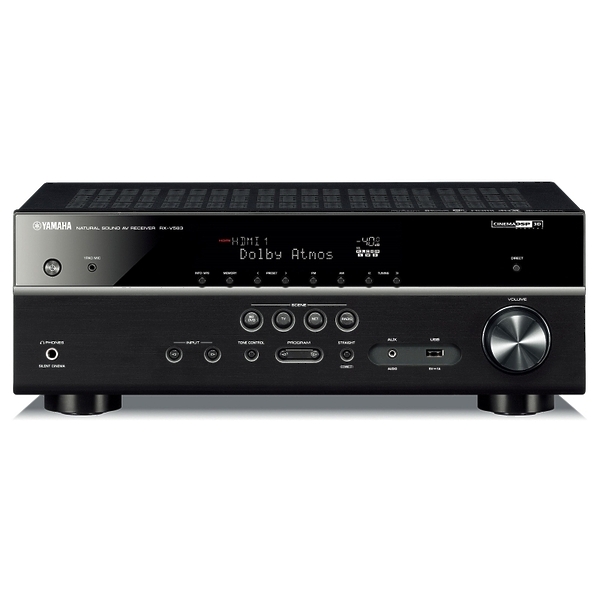 AV ресивер Yamaha RX-V583 black артикул 164447Si-1