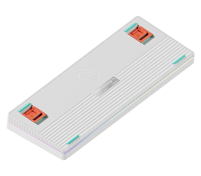 Беспроводная механическая клавиатура Nuphy Halo65 Baby Kangaroo Switch White артикул 305994Si-1 фото 3