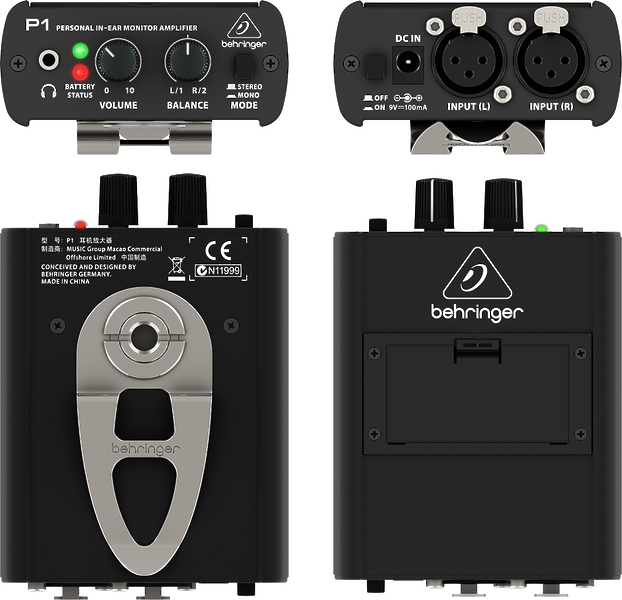 Стерео предусилитель Behringer P1 артикул 147236Si-1 фото 6