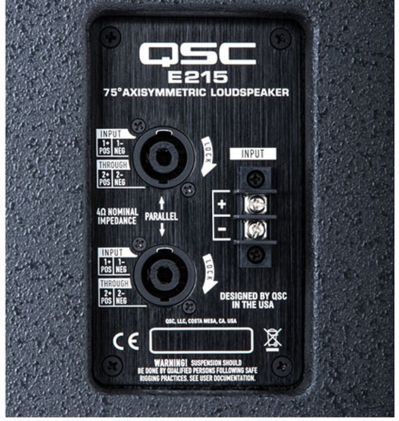 Акустическая система QSC E215 артикул 176206Si-1 фото 3