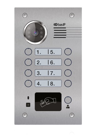 Вызывная панель BAS-IP BA-08 v3 артикул 146569Si-1