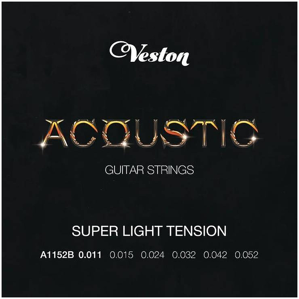 Струны для акустической гитары Veston A1152 B артикул 291678Si-1