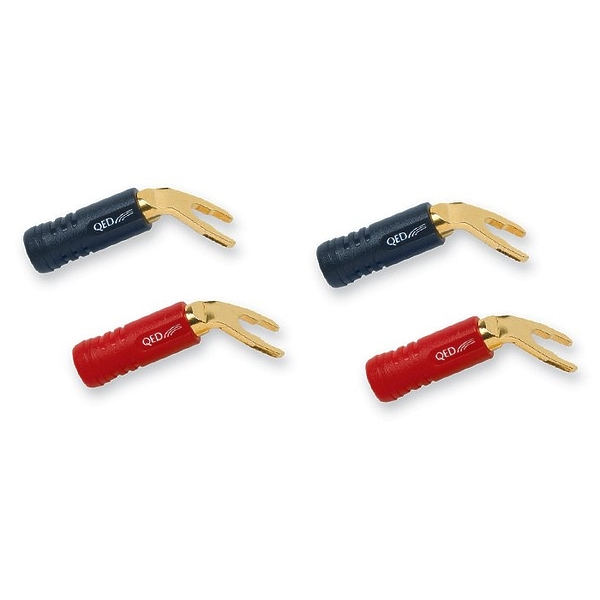 Разъем QED 1890 Screwloc Plastic Spade (4 шт.) артикул 069641Si-1
