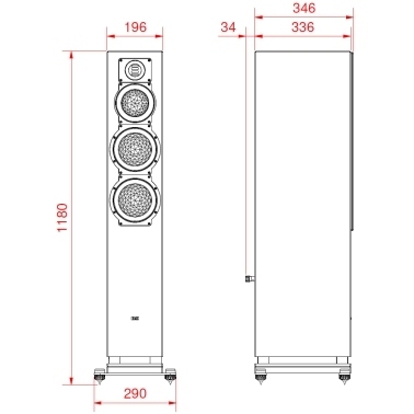 Elac FS 409 high gloss white артикул 117565Si-1 фото 3