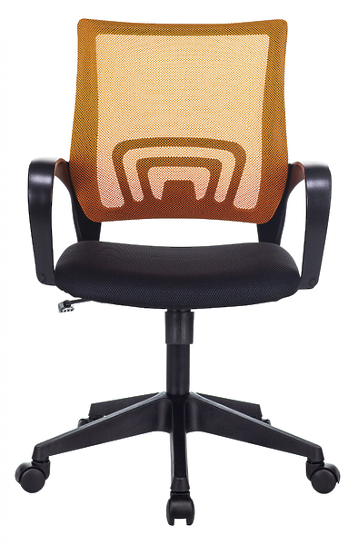 Кресло Бюрократ CH-695N/OR/TW-11 (Office chair CH-695N orange TW-38-3 seatblack TW-11 mesh/fabric cross plastic) артикул 263389Si-1 фото 3