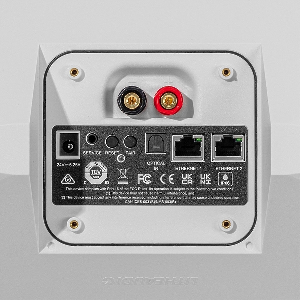 Всепогодная АС Lithe Audio IO1 Wi-Fi Black артикул 300290Si-1 фото 9