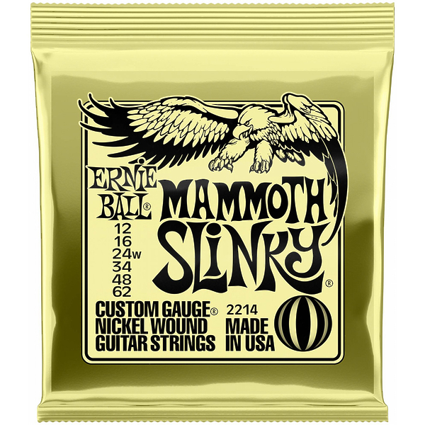 Струны для электрогитары Ernie Ball 2214 Nickel Wound Mammoth артикул 291321Si-1