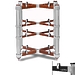 Подставка под Hi-Fi компоненты Solid Tech Rack of Silence 4 Reference Black/Silver