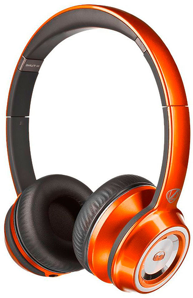 Наушники Monster NCredible NTune On-Ear Candy Tangerine артикул 114187Si-1 фото 3
