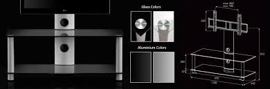 Подставка Sonorous NEO 110 B SLV артикул 108130Si-1 фото 3