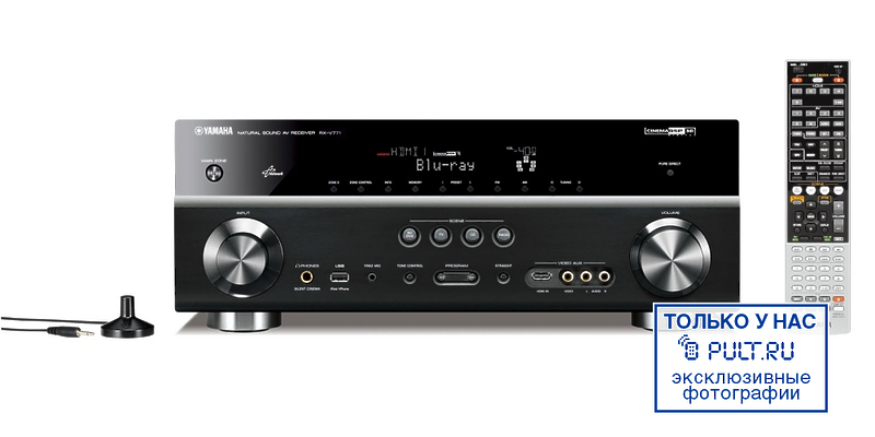 AV Ресивер Yamaha RX-V771 black артикул 391073FV-1 фото 3