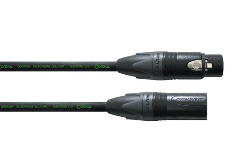 Микрофонный кабель Cordial CRM 7,5 FM-BLACK артикул 300538Si-1