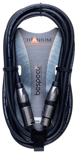 Кабель микрофонный Bespeco TT600FM (XLR-XLR) 6 m артикул 257310Si-1 фото 3
