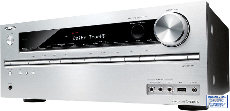 AV Ресивер Onkyo TX-NR626 silver артикул 383743FV-1 фото 3