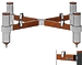 Подставка под Hi-Fi компоненты Solid Tech Rack of Silence 1 Regular Cherry/Black
