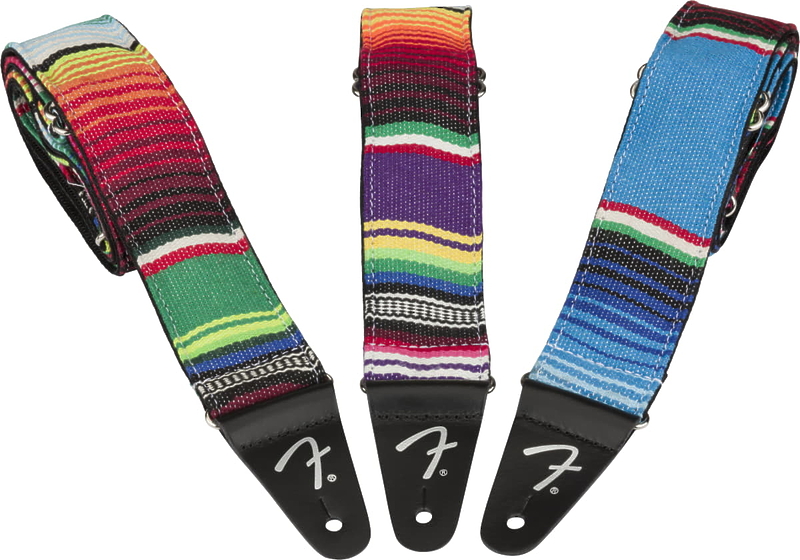 Ремень гитарный FENDER 2 SERAPE STRAP BLUE MULTI артикул 274683Si-1 фото 3