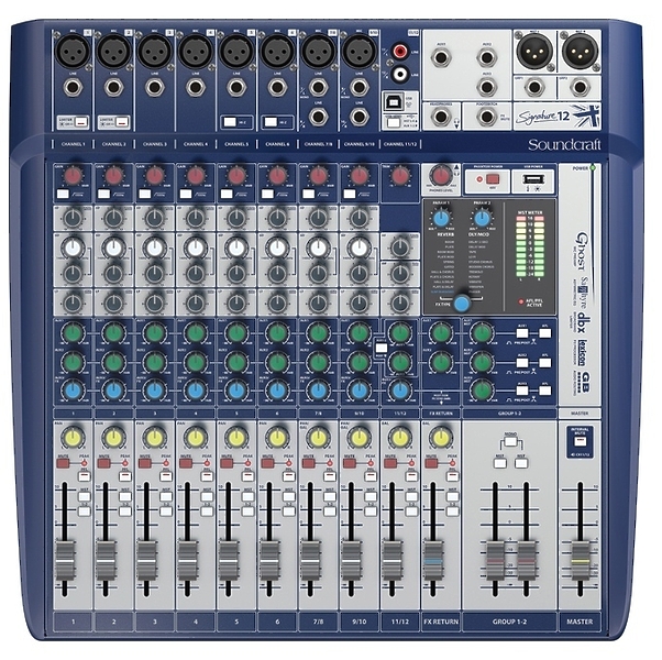 Микшерный пульт Soundcraft Signature 12 артикул 127050Si-1