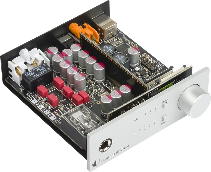 Усилитель для наушников Pro-Ject HEAD BOX S2 Digital silver артикул 172071Si-1 фото 4