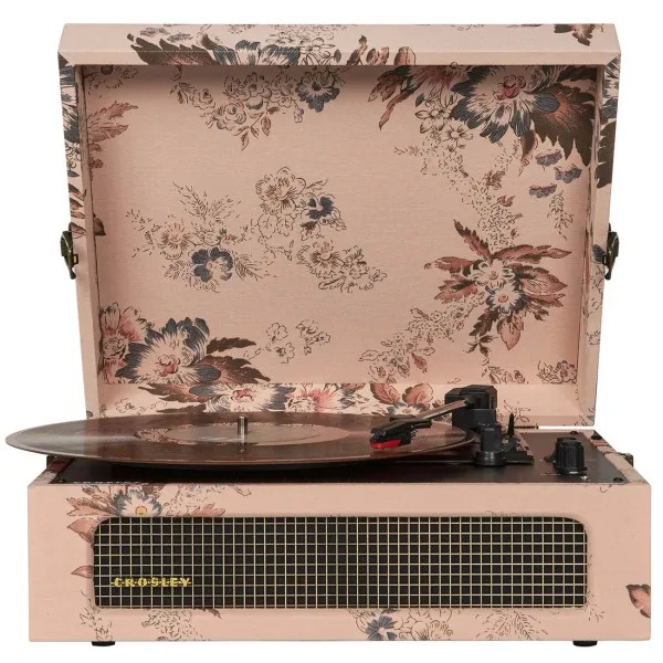 Проигрыватель винила Crosley Voyager Plus Floral (CR8017B-FL4) артикул 261398Si-1