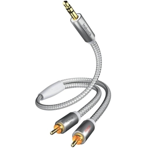 Кабель межблочный In-Akustik Premium MP3 3.5mm <> 2RCA 1.5m #004100015 артикул 112918Si-1