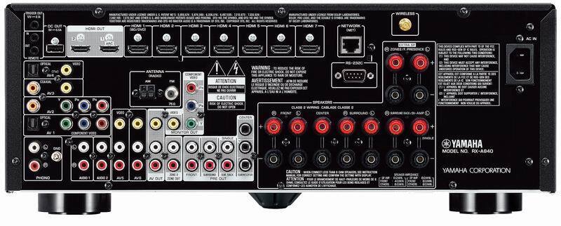 Yamaha RX-A840 black артикул 107455Si-1 фото 4