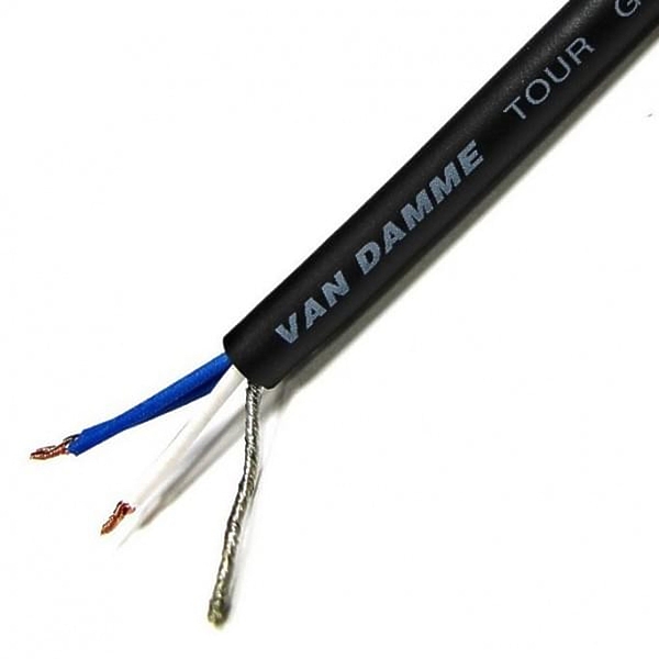 Кабель микрофонный Van Damme квадропольный туровый Tour Grade Classic XKE чёрный (268-026-000) артикул 303818Si-1